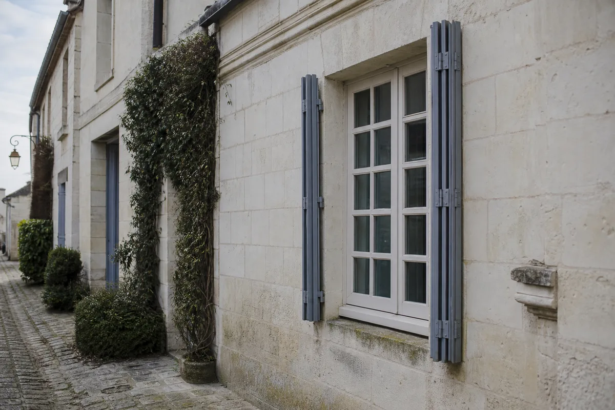 Charnière de volet pliant : quincaillerie persiennes à Nantes